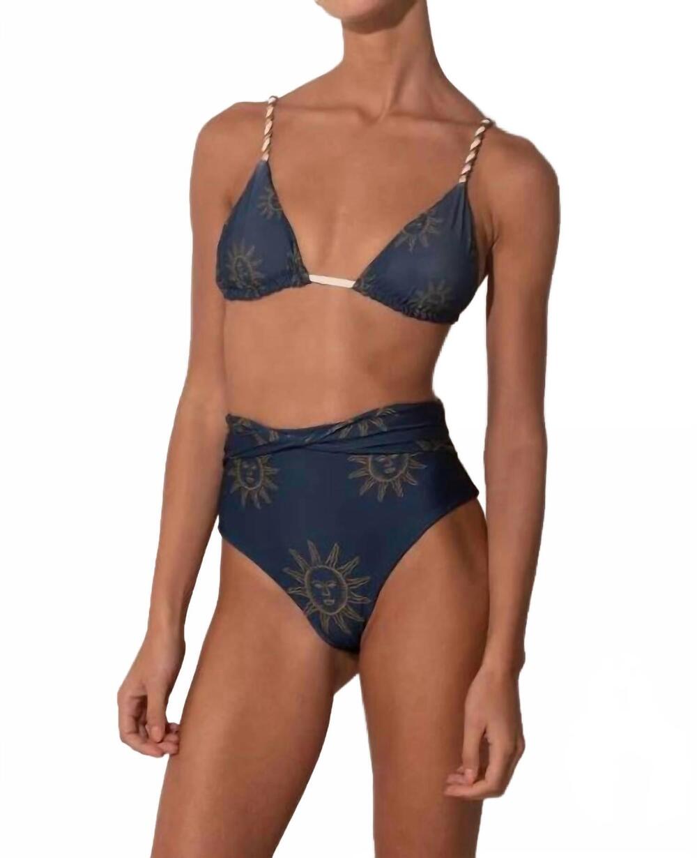 NEW ANCORA women's the sunbathe braided bottom in blue